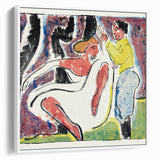 Expressionist Art - Russian Dancers by Ernst Ludwig Kirchner
