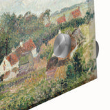 Impressionist Village Scene - Knocke Village by Camille Pissarro Print
