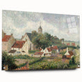 Impressionist Village Scene - Knocke Village by Camille Pissarro Print