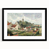 Impressionist Village Scene - Knocke Village by Camille Pissarro Print