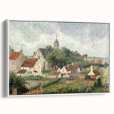 Impressionist Village Scene - Knocke Village by Camille Pissarro Print