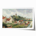 Impressionist Village Scene - Knocke Village by Camille Pissarro Print