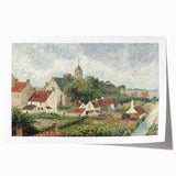 Impressionist Village Scene - Knocke Village by Camille Pissarro Print