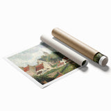 Impressionist Village Scene - Knocke Village by Camille Pissarro Print