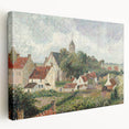Impressionist Village Scene - Knocke Village by Camille Pissarro Print