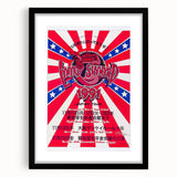 Lynyrd Skynyrd 1991 Japan Tour Poster - Vintage Rock Wall Art