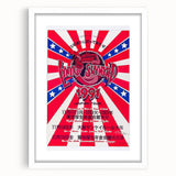 Lynyrd Skynyrd 1991 Japan Tour Poster - Vintage Rock Wall Art