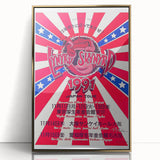 Lynyrd Skynyrd 1991 Japan Tour Poster - Vintage Rock Wall Art