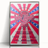 Lynyrd Skynyrd 1991 Japan Tour Poster - Vintage Rock Wall Art