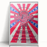 Lynyrd Skynyrd 1991 Japan Tour Poster - Vintage Rock Wall Art