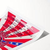 Lynyrd Skynyrd 1991 Japan Tour Poster - Vintage Rock Wall Art