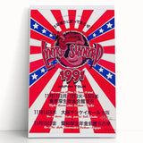 Lynyrd Skynyrd 1991 Japan Tour Poster - Vintage Rock Wall Art