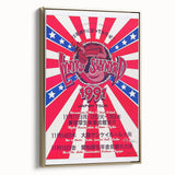 Lynyrd Skynyrd 1991 Japan Tour Poster - Vintage Rock Wall Art