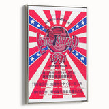 Lynyrd Skynyrd 1991 Japan Tour Poster - Vintage Rock Wall Art