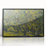 In the Park Realism Art Print - Classical Realism Canvas Nature Decor