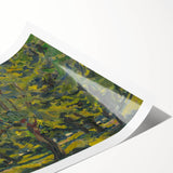 In the Park Realism Art Print - Classical Realism Canvas Nature Decor