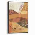 Black and white landscape art painting on framed canvas depicting a vintage autumn scene, ideal for bedroom wall decor.