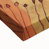 Large art depicting a black and white landscape with trees on stretched canvas, suitable for bedroom decor.