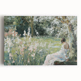 Abstract figurative stretched canvas artwork showcasing vibrant colors and dynamic shapes, perfect for modern home decor. Ideal for adding a contemporary touch to any living space.