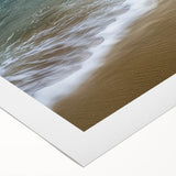 Abstract landscape canvas art showcasing vibrant colors and flowing forms, rolled and ready for display. Ideal for modern interior decor, enhancing any space with its dynamic design.