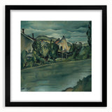 Expressionist Art - Řahanov Lines by Konštantín Bauer