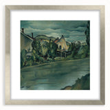 Expressionist Art - Řahanov Lines by Konštantín Bauer