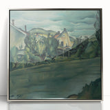 Expressionist Art - Řahanov Lines by Konštantín Bauer