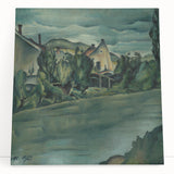 Expressionist Art - Řahanov Lines by Konštantín Bauer