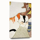 Impressionist Wall Art - L'Anglais au Moulin Rouge by Toulouse-Lautrec