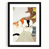 Impressionist Wall Art - L'Anglais au Moulin Rouge by Toulouse-Lautrec