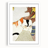 Impressionist Wall Art - L'Anglais au Moulin Rouge by Toulouse-Lautrec