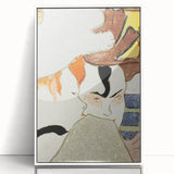 Impressionist Wall Art - L'Anglais au Moulin Rouge by Toulouse-Lautrec