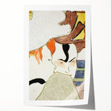 Impressionist Wall Art - L'Anglais au Moulin Rouge by Toulouse-Lautrec