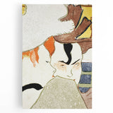 Impressionist Wall Art - L'Anglais au Moulin Rouge by Toulouse-Lautrec