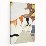 Impressionist Wall Art - L'Anglais au Moulin Rouge by Toulouse-Lautrec