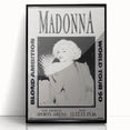 Madonna Blond Ambition 1990 Tour Poster - Retro Pop Wall Art