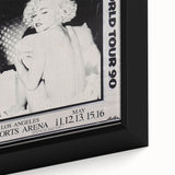 Madonna Blond Ambition 1990 Tour Poster - Retro Pop Wall Art
