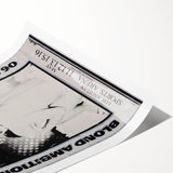 Madonna Blond Ambition 1990 Tour Poster - Retro Pop Wall Art