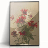 Balm and Spiraea Realism Art Print - Detailed Floral Canvas Decor