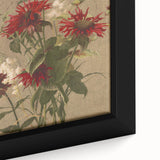 Balm and Spiraea Realism Art Print - Detailed Floral Canvas Decor