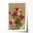 Balm and Spiraea Realism Art Print - Detailed Floral Canvas Decor