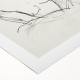 Abstract figurative wall art on rolled canvas showcasing vibrant colors and dynamic shapes, elegantly packaged in a protective cardboard tube for easy shipping and display. Perfect for modern home decor enthusiasts seeking unique artistic expressions.