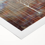 Colorful abstract floral design on rolled canvas, showcasing vibrant hues and intricate details, perfect for enhancing modern home decor. Ideal for art enthusiasts seeking unique wall art options.