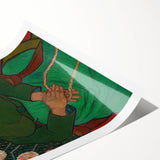 Impressionism Wall Art - Van Gogh's La Berceuse (Woman Rocking a Cradle)