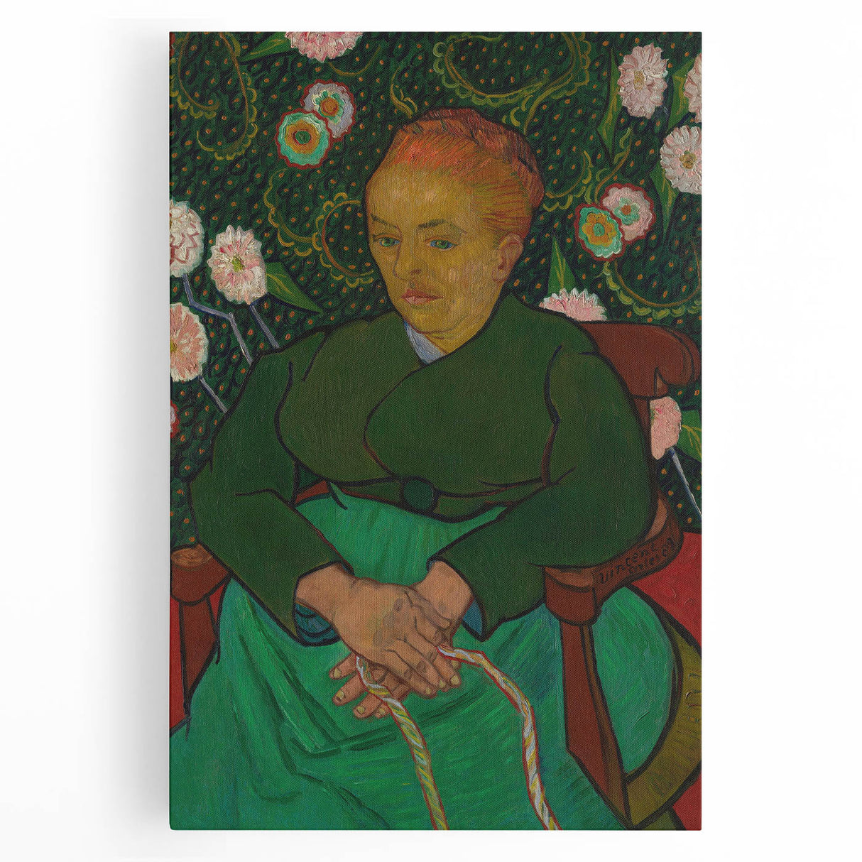 Impressionism Wall Art - Van Gogh's La Berceuse (Woman Rocking a Cradle)