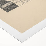 Minimalist Pointillist Wall Art - Woman by the Window by Mikuláš Galanda