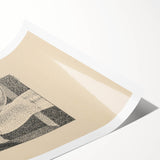 Minimalist Pointillist Wall Art - Woman by the Window by Mikuláš Galanda