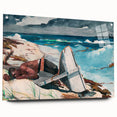 After the Hurricane, Bahamas Realism Art Print - Dramatic Seascape Canvas