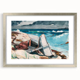 After the Hurricane, Bahamas Realism Art Print - Dramatic Seascape Canvas