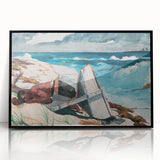 After the Hurricane, Bahamas Realism Art Print - Dramatic Seascape Canvas